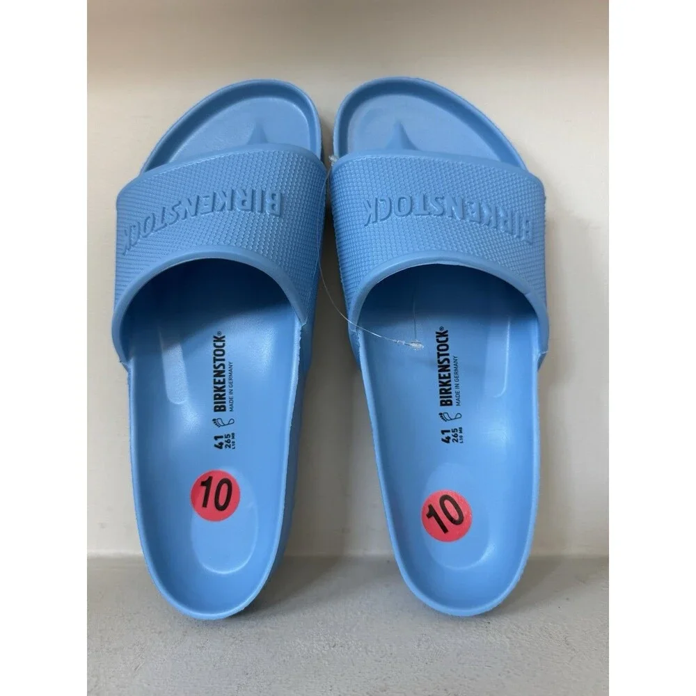 Birkenstock Barbados Sky Blue EVA Regular Width EU Size 41 US 8 Women 10 NEW!
